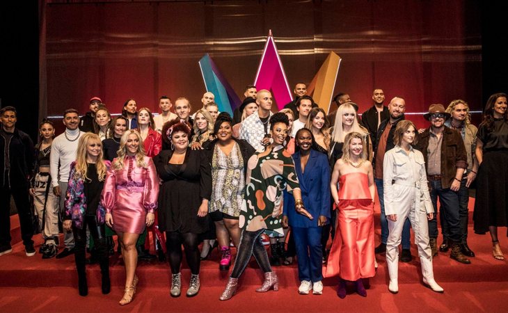 Foto de familia de todos los candidatos del 'Melodifestivalen 2020'