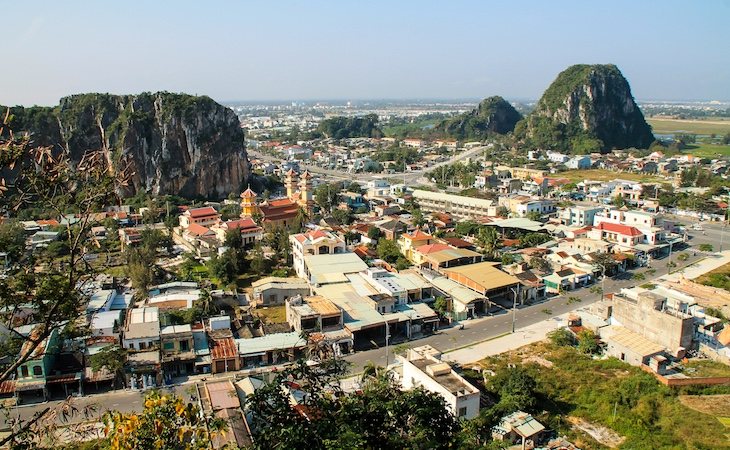 El contraste de Da Nang, lo más llamativo