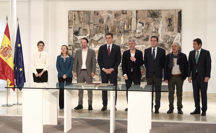 El Gobierno tiene el reto de exhibir unidad, diálogo con los agentes sociales y también un canal directo con la oposición