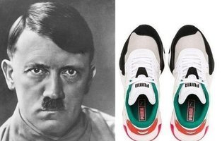 Lanzan unas deportivas con la cara de Hitler y las redes estallan