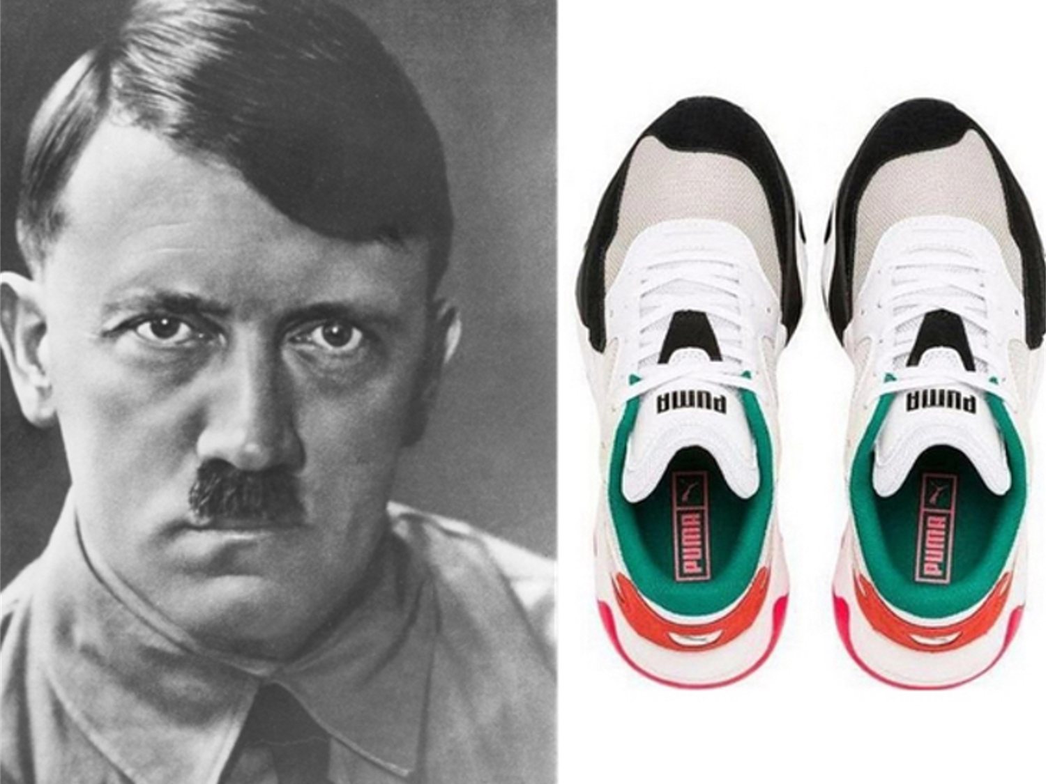 Lanzan unas deportivas con la cara de Hitler y las redes estallan