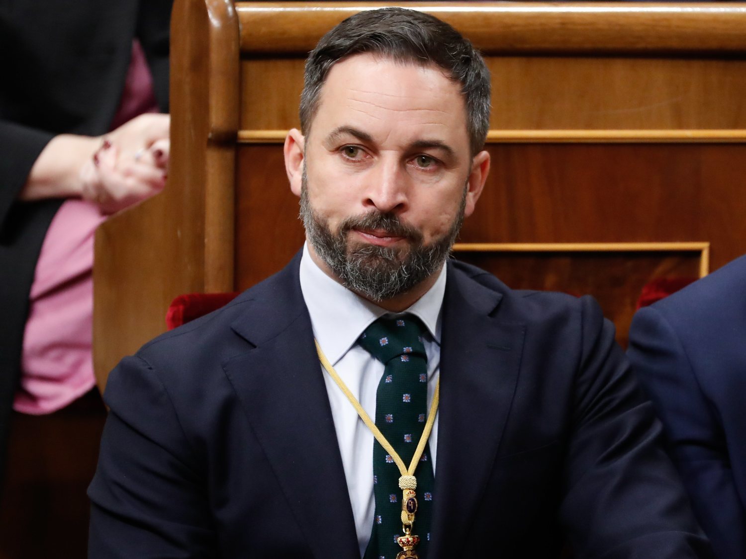 Santiago Abascal, líder de VOX, positivo en coronavirus