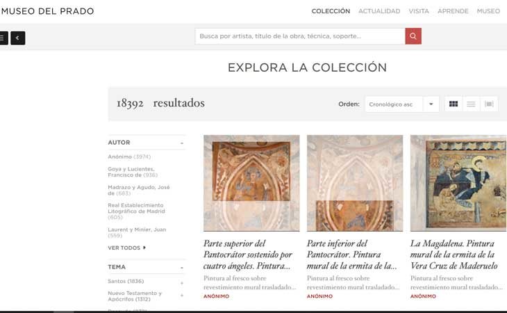 Museo virtual de El Prado