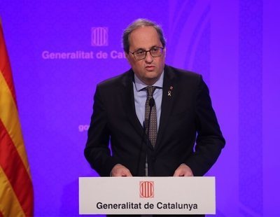 Quim Torra anuncia el confinamiento de toda Cataluña por el coronavirus