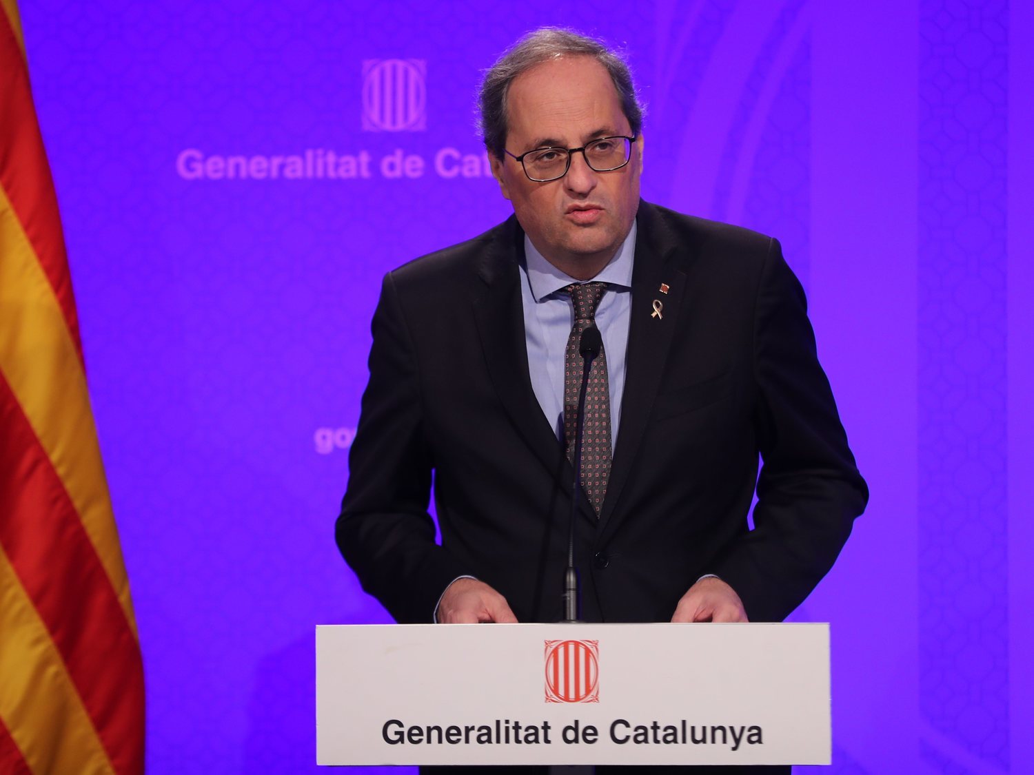 Quim Torra anuncia el confinamiento de toda Cataluña por el coronavirus