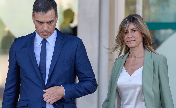 Pedro Sánchez y Begoña Gómez