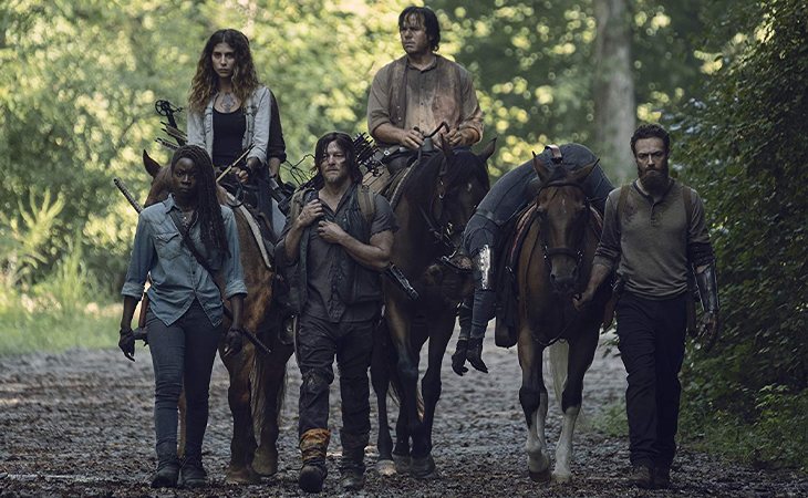 Protagonistas de 'The Walking Dead'