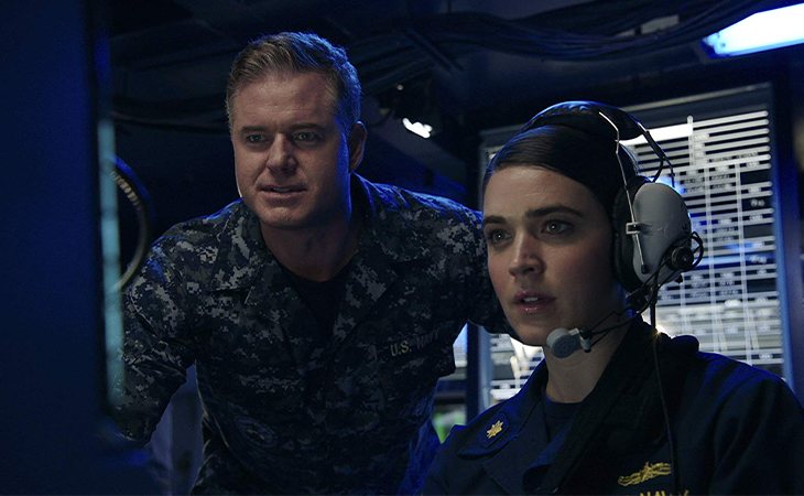 Eric Dane y Marissa Neitling en 'The Last Ship'