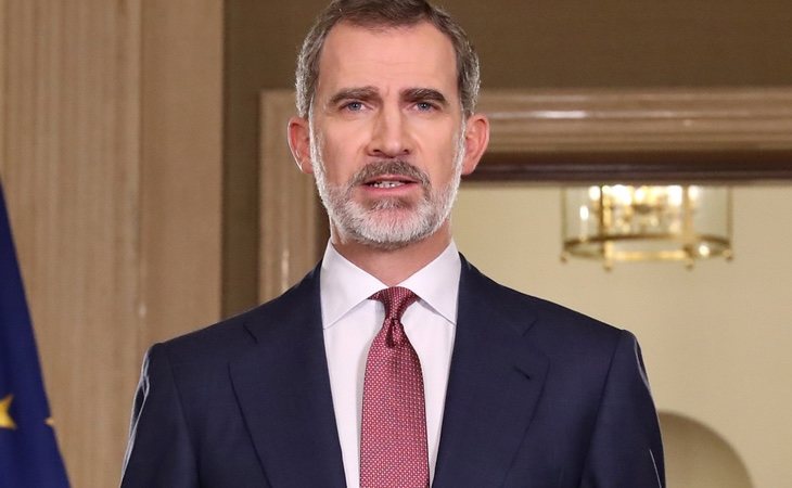 El rey Felipe VI, durante su mensaje | Casa Real