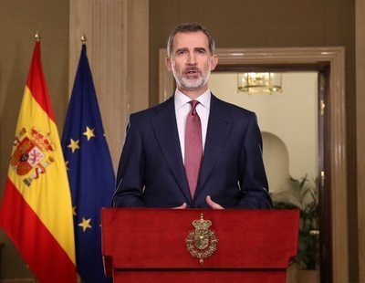 Felipe VI: "Debemos dejar de lado nuestras diferencias, tenemos que resistir y aguantar"