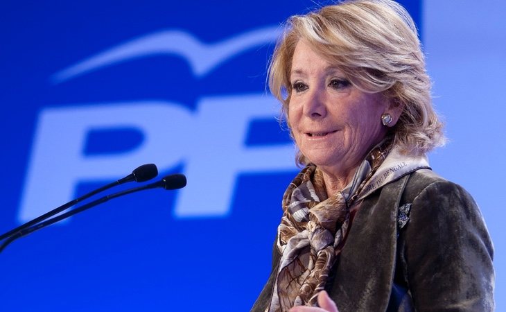 Esperanza Aguirre consiguió su mayor relevancia mediática cuando ejercía como presidenta de la Comunidad de Madrid