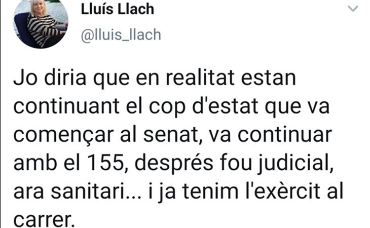 Hay quienes consideran que es una excusa para que el ejército esté en la calle 