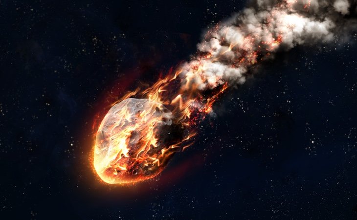 El asteroide viaja a 16.000 kilómetros por hora