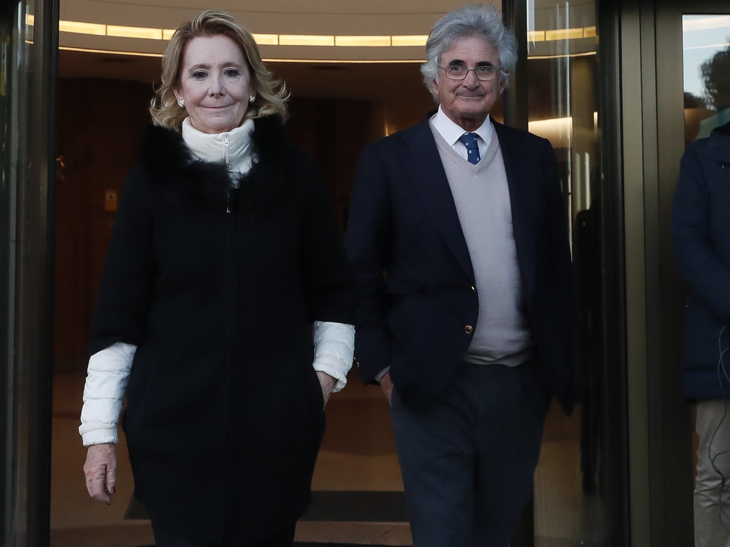 Aguirre, con habitación reservada en la sanidad pública junto a su marido y el sistema colapsado