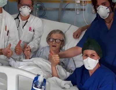 Alma Clara, el símbolo de la esperanza en Italia: ha superado el coronavirus con 95 años