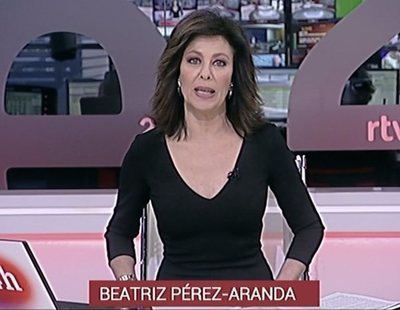 La presentadora del "pepino" del 24h de TVE que da los datos del coronavirus como la lotería