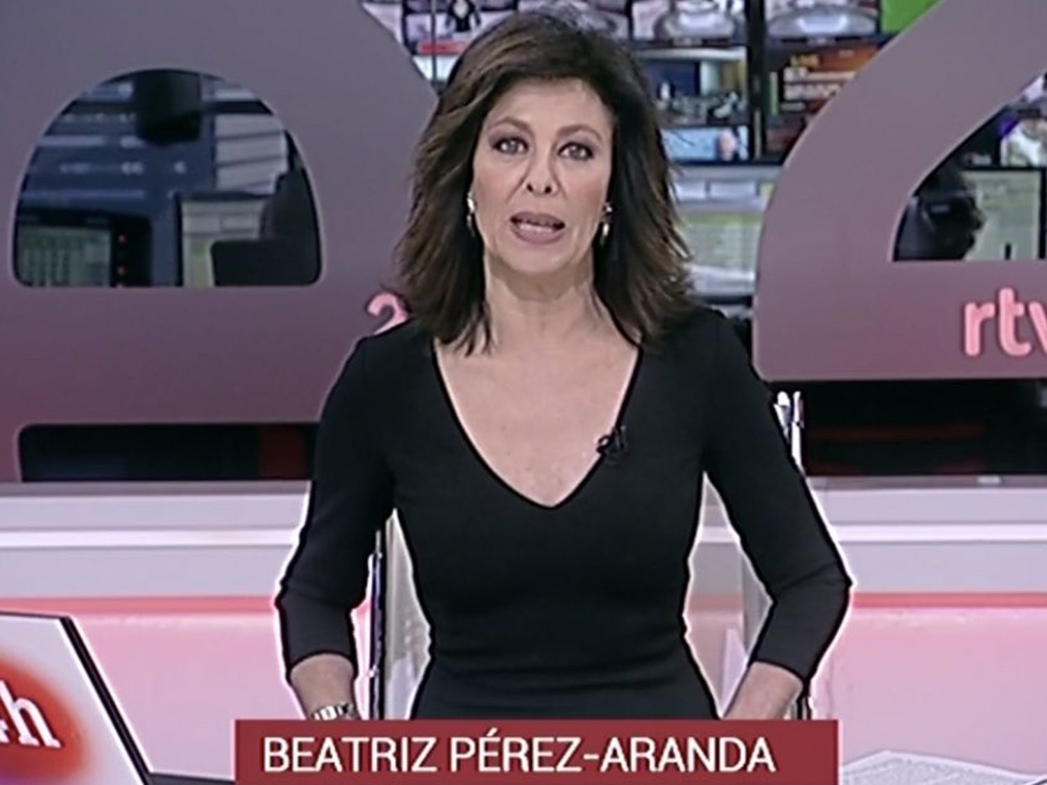 La presentadora del "pepino" del 24h de TVE que da los datos del coronavirus como la lotería