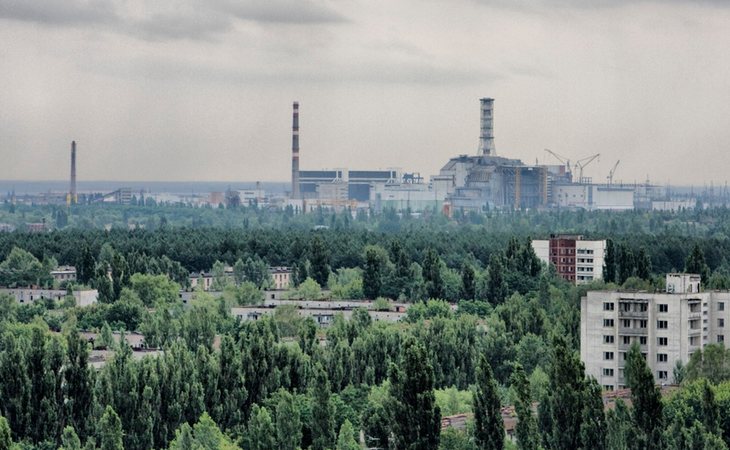 Las llamas ponen en peligro la seguridad de Chernobyl