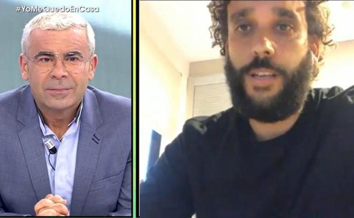 Spiriman en una de sus participaciones en 'Sálvame'