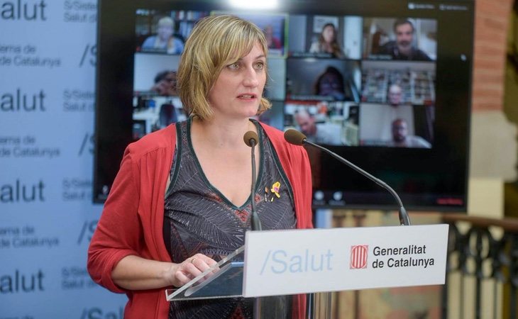 La consellera de Salud, Alba Vergés, descartó adoptar medidas cuando se registró el primer positivo en Barcelona