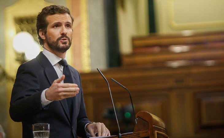 Pablo Casado ha utilizado un informe contra el Gobierno cargado de sombras