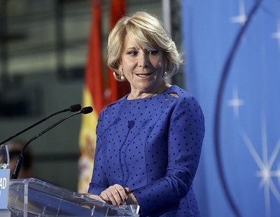 Esperanza Aguirre pide derrocar el Gobierno e impulsar uno de "concentración" con PP Y VOX