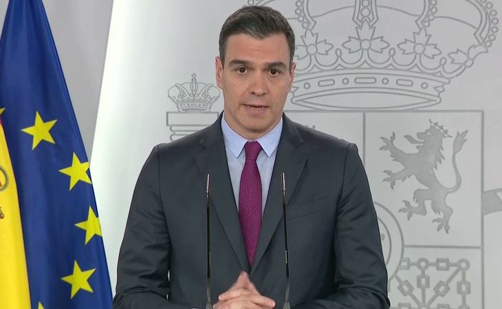 Pedro Sánchez: 'Hemos logrado doblegar la curva de propagación de la epidemia'