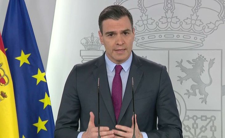 Pedro Sánchez: '¿Cómo será la desescalada? Esa transición será gradual, asimétrica y coordinada'.