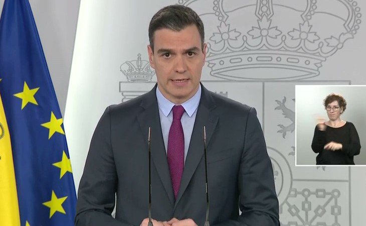 Pedro Sánchez: 'En la fase 0 se abrirán pequeños resquicios de actividad económica: la apertura de locales con cita previa'