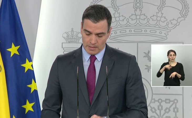 Pedro Sánchez: 'El próximo 4 de mayo entraríamos en la fase 0 todos los territorios'. Y explica: 'El próximo lunes 11 de mayo, todas las ...