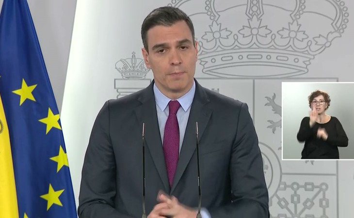 Pedro Sánchez: 'No hay un calendario en consecuencia cerrado y uniforme, avanzaremos en cada lugar tan rápido como lo permita la epidemia'