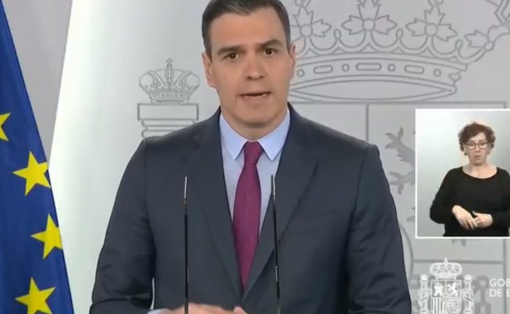 Pedro Sánchez: 'Hemos optado por este camino de fases espaciadas en dos semanas porque entedemos que es la capacidad de adaptación que se nos da de ...