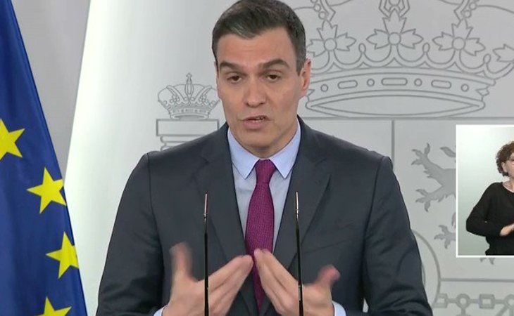 Pedro Sánchez: 'El ingreso mínimo vital es uno de los compromisos del Gobierno de España. Estamos francamente preocupados por la pobreza que se ...