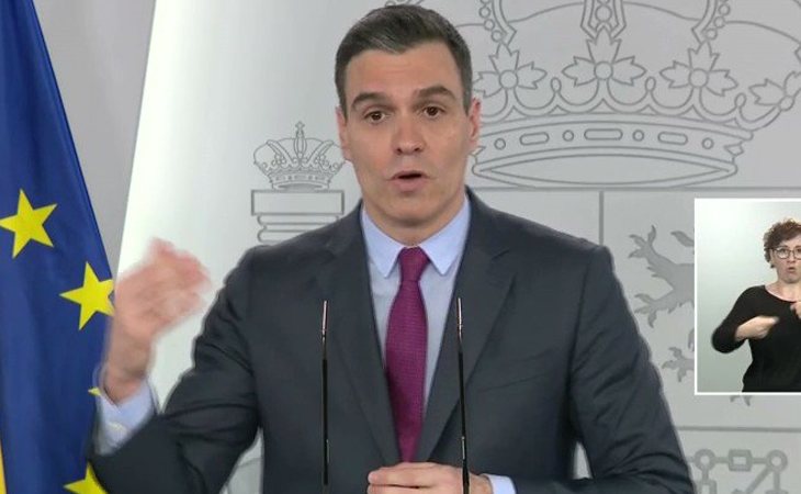 Pedro Sánchez: 'El Gobierno de España está realizando muchísimos test, y es uno de los países con más test realizados'