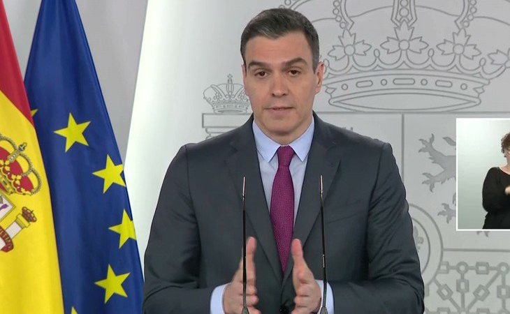 Pedro Sánchez: 'Imagínese que una provincia está en la fase 1 y otra limítrofe en la 3. No se puede permitir la movilidad, para reunirte con un ...