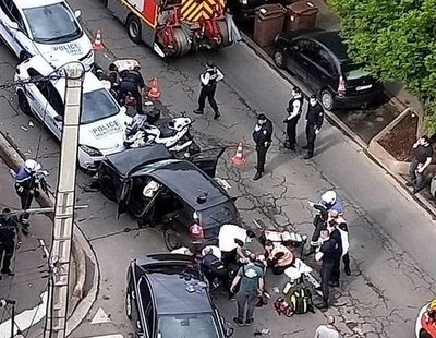 Francia investiga como atentado terrorista el atropello deliberado a tres policías