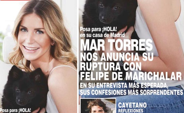 Mar Torres en la portada del ¡Hola!