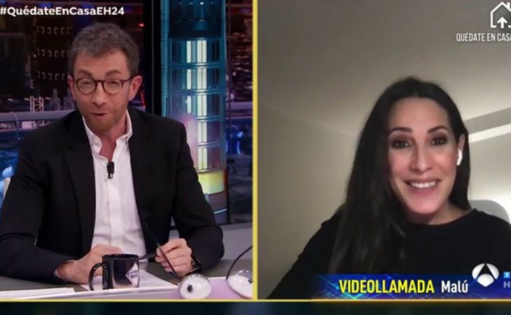 Malú reveló el sexo del bebé en 'El hormiguero'