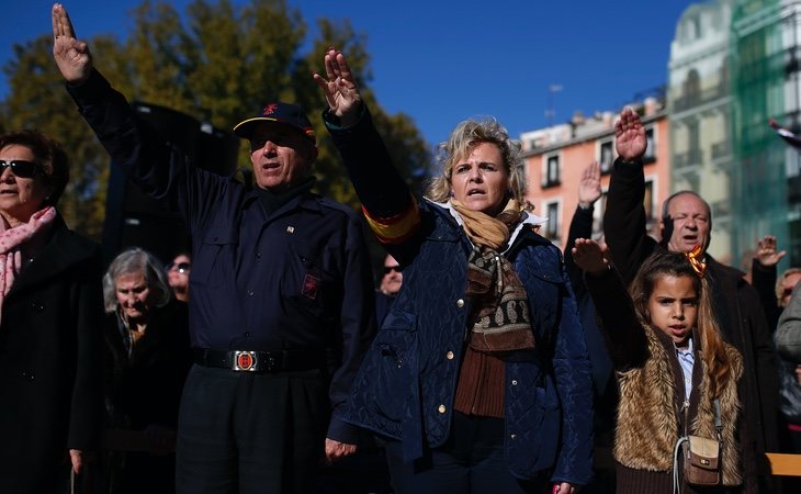 Los falangistas pretenden manifestarse en pleno estado de alarma