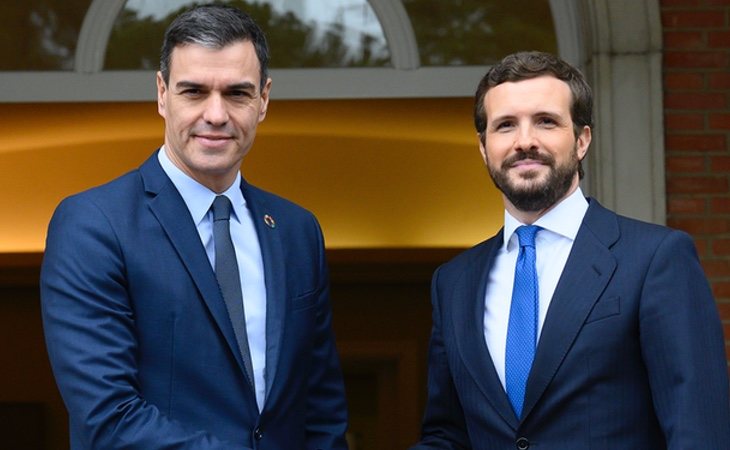 Los desencuentros entre Pedro Sánchez y Pablo Casado han crecido durante la pandemia