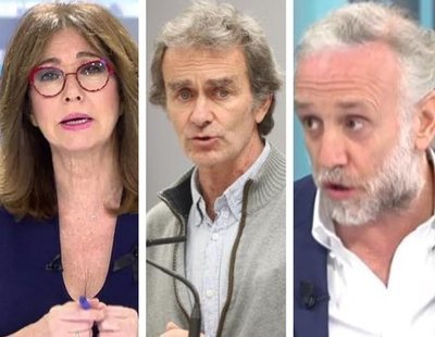 Eduardo Inda insulta a Fernando Simón y Ana Rosa se mofa: "En su casa le querrán"