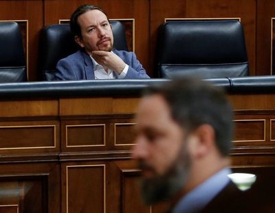 VOX compara a Pablo Iglesias con Hitler y Abascal lo tacha de "genocida"