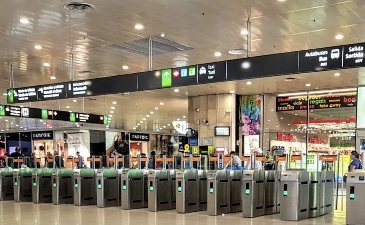 El empleado trabajaba en la estación de Sants