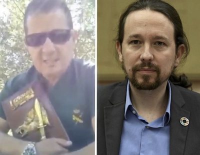 Piden imputar al Guardia Civil que se grabó amenazando de muerte a Pablo Iglesias