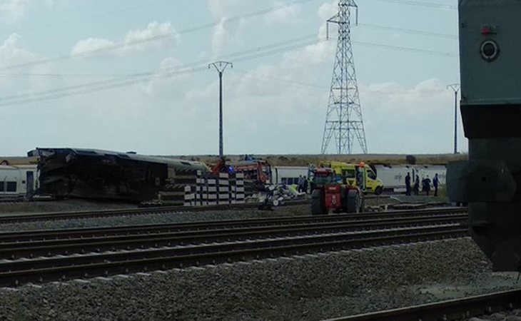 El tren ha descarrilado sobre las vías | Zamora24horas