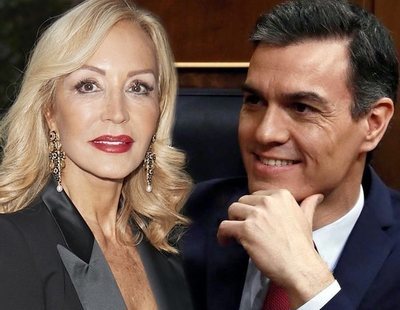 La polémica felicitación de Carmen Lomana a Pedro Sánchez: "Ese debe ser el camino"