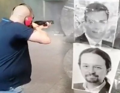 El Gobierno denuncia un vídeo amenazante en el que disparan a fotos de Sánchez, Iglesias, Montero y Marlaska