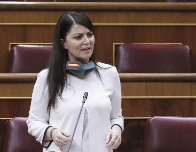 Macarena Olona (VOX) hace negacionismo de la violencia machista a gritos en el Congreso