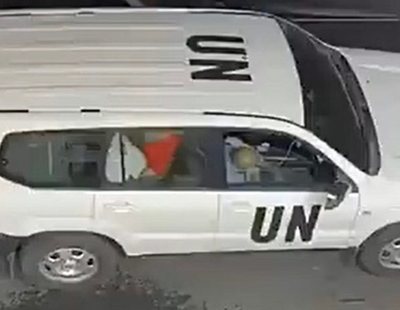 Pillan a dos funcionarios de la ONU teniendo sexo en un coche oficial en plena misión