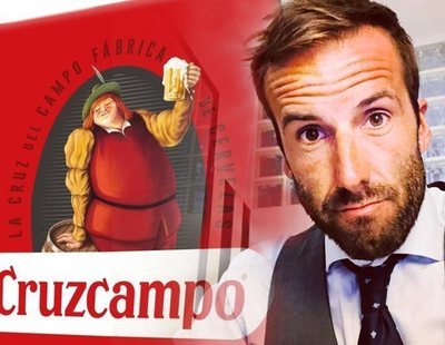 El "orangután" Álvaro Ojeda, ofendidito por el repaso que le da Cruzcampo en Twitter